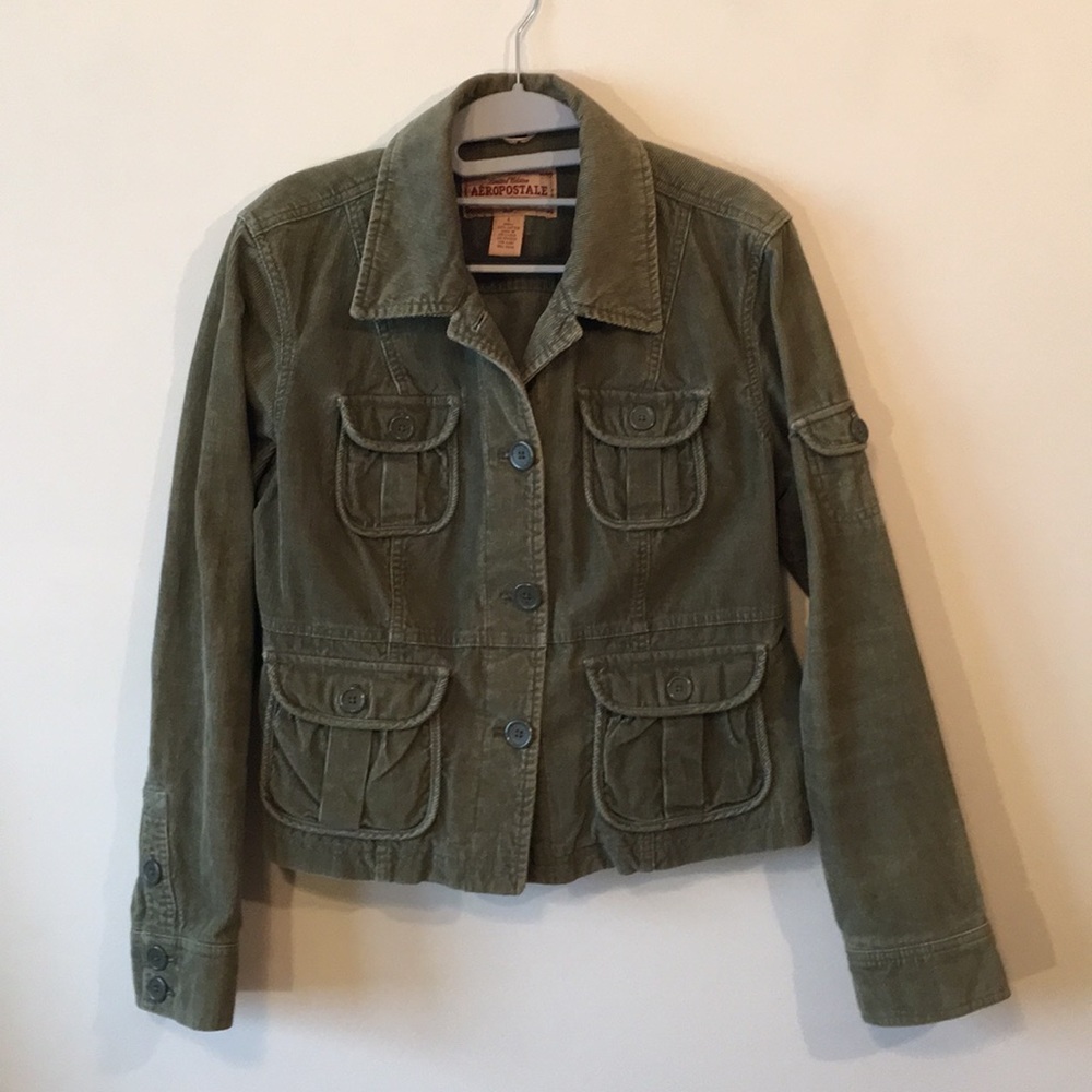 Aeropostale Limited Edition Corduroy Jacket, L
